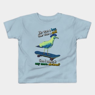 SK8R BOI Meme Design Kids T-Shirt